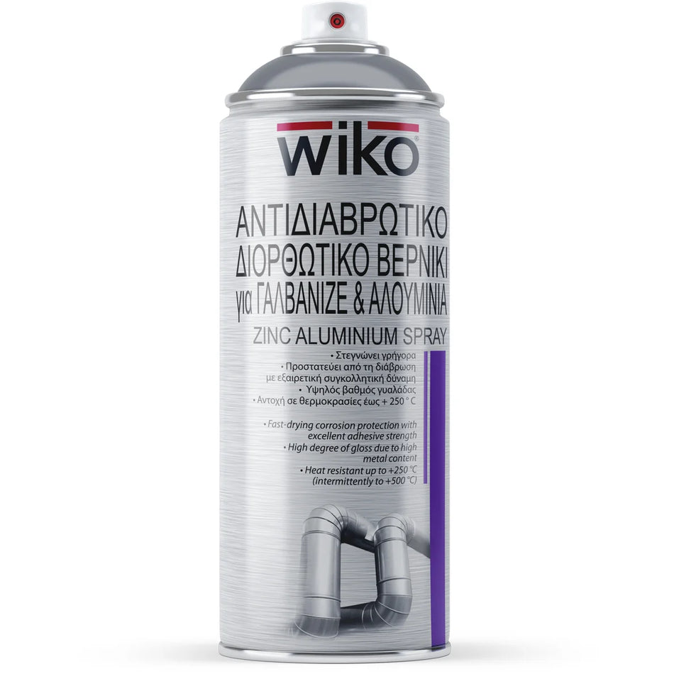 WIKO Zinc Aluminium Spray 400ml - AZIA.D400