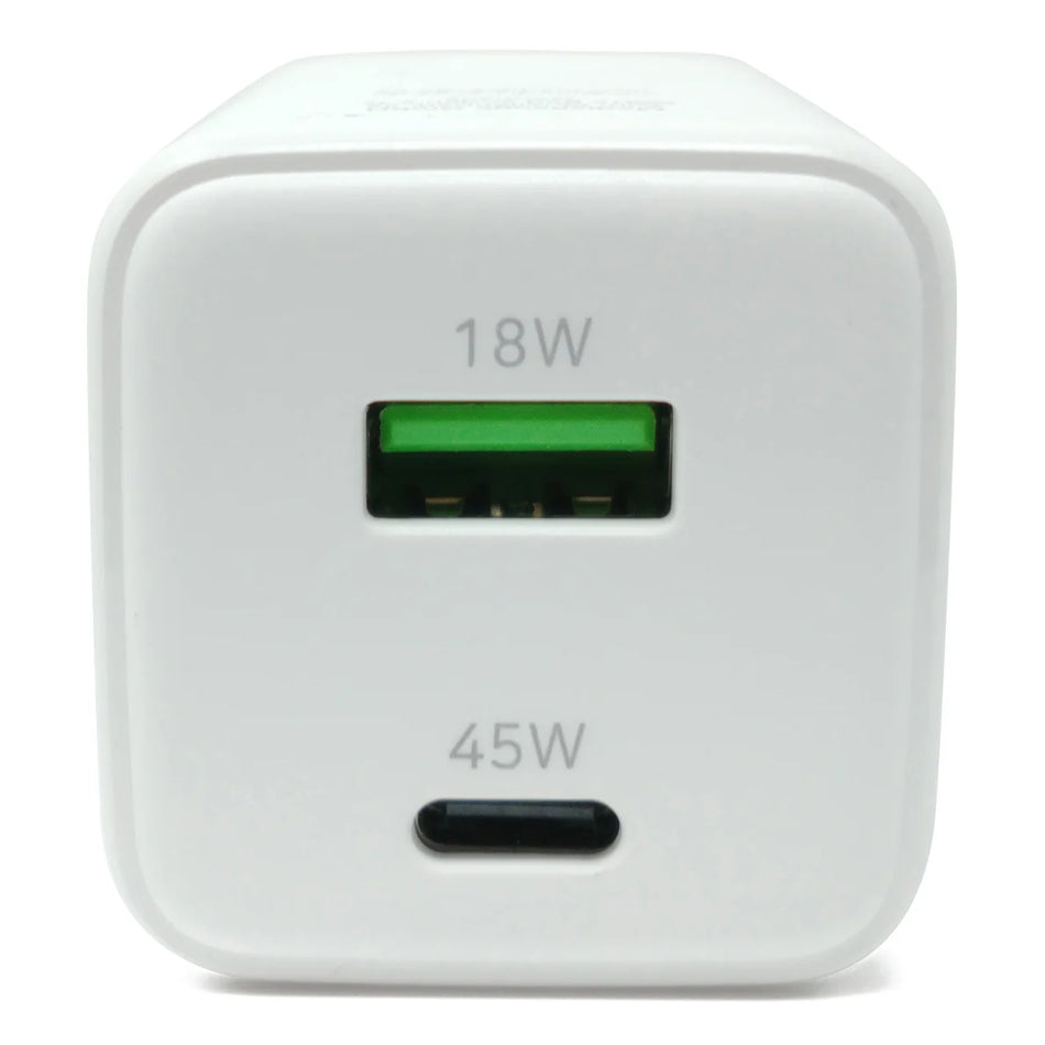 MEDIARANGE Type C/USB-A Ταχυφορτιστής 45W MRMA113-UK