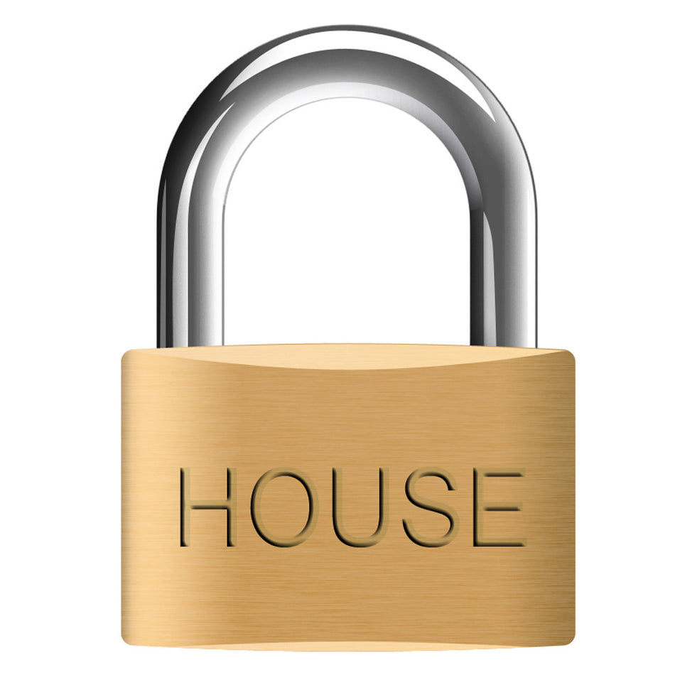 HOUSE Padlocks 50mm HL-50 BL