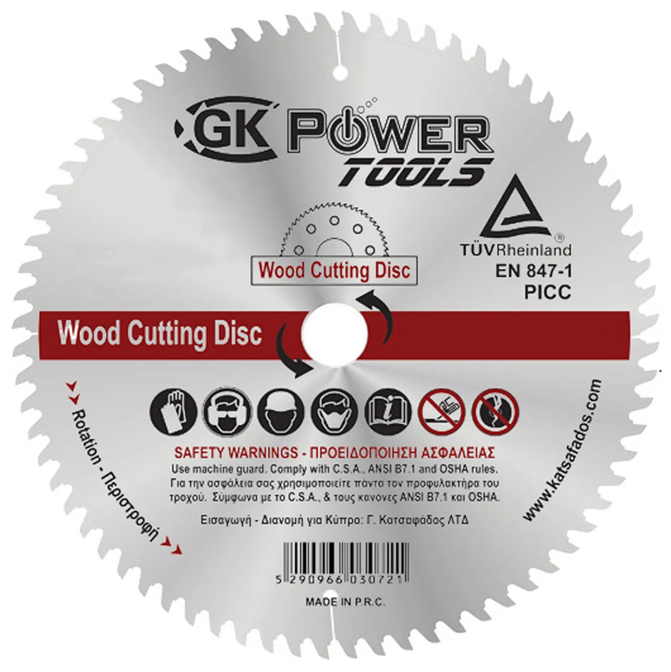 GK POWER Wood Cutting Discs