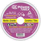 GK POWER Continues Rim Blade for Ceramic, Granite, Brick etc