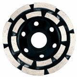 GK POWER Segmented Cup Grinding Wheel, Double Row