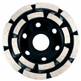 GK POWER Segmented Cup Grinding Wheel, Double Row