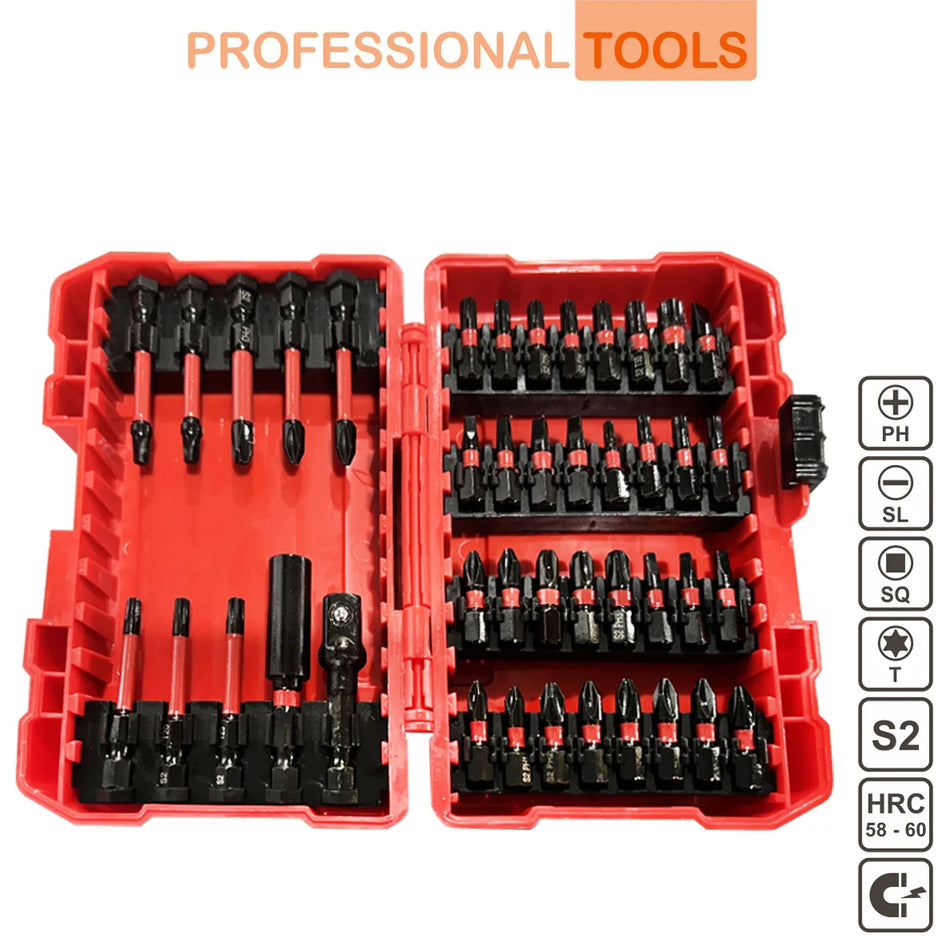GK HARDWARE TJBT0042 42pcs Screwdriver Bit Set Bits