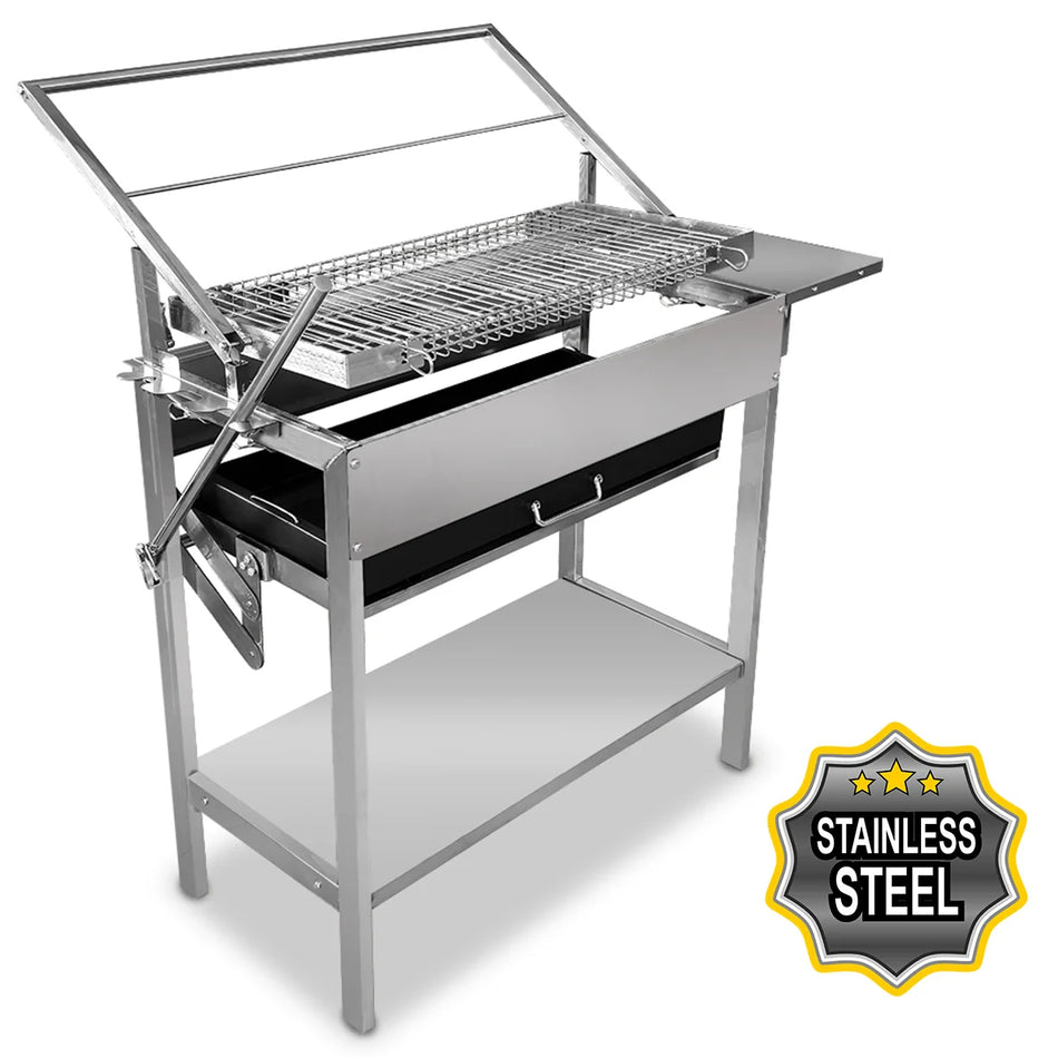 GK BBQ 360 Flip, Big Premium Charcoal BBQ - HDT01
