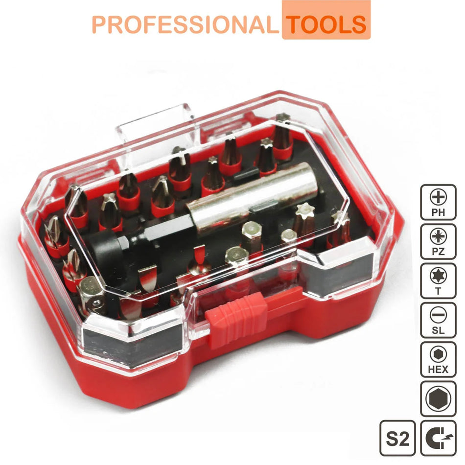 GK HARDWARE 22pcs Screwdriver Bit Set - TH022-01