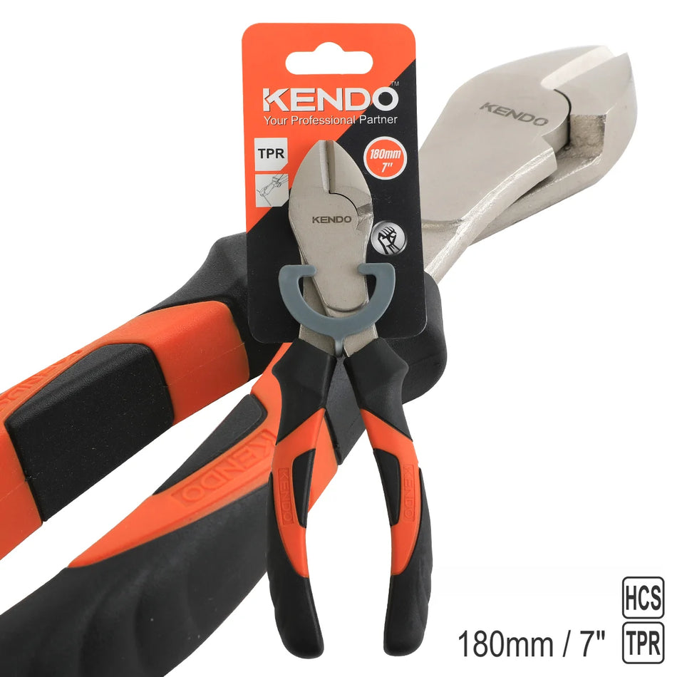 KENDO 10204 Heavy Duty Side Cutting Pliers