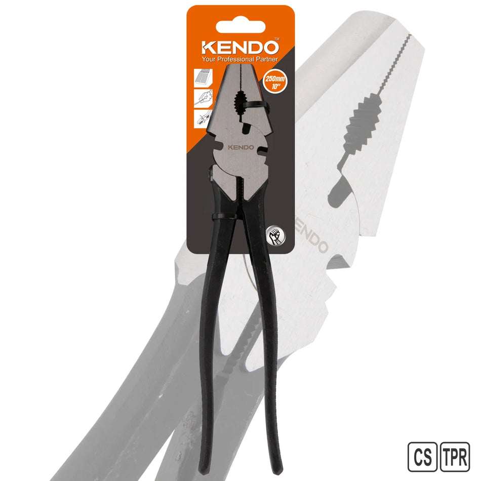 KENDO 10703 Heavy Duty Fencing Plier,10“/250mm