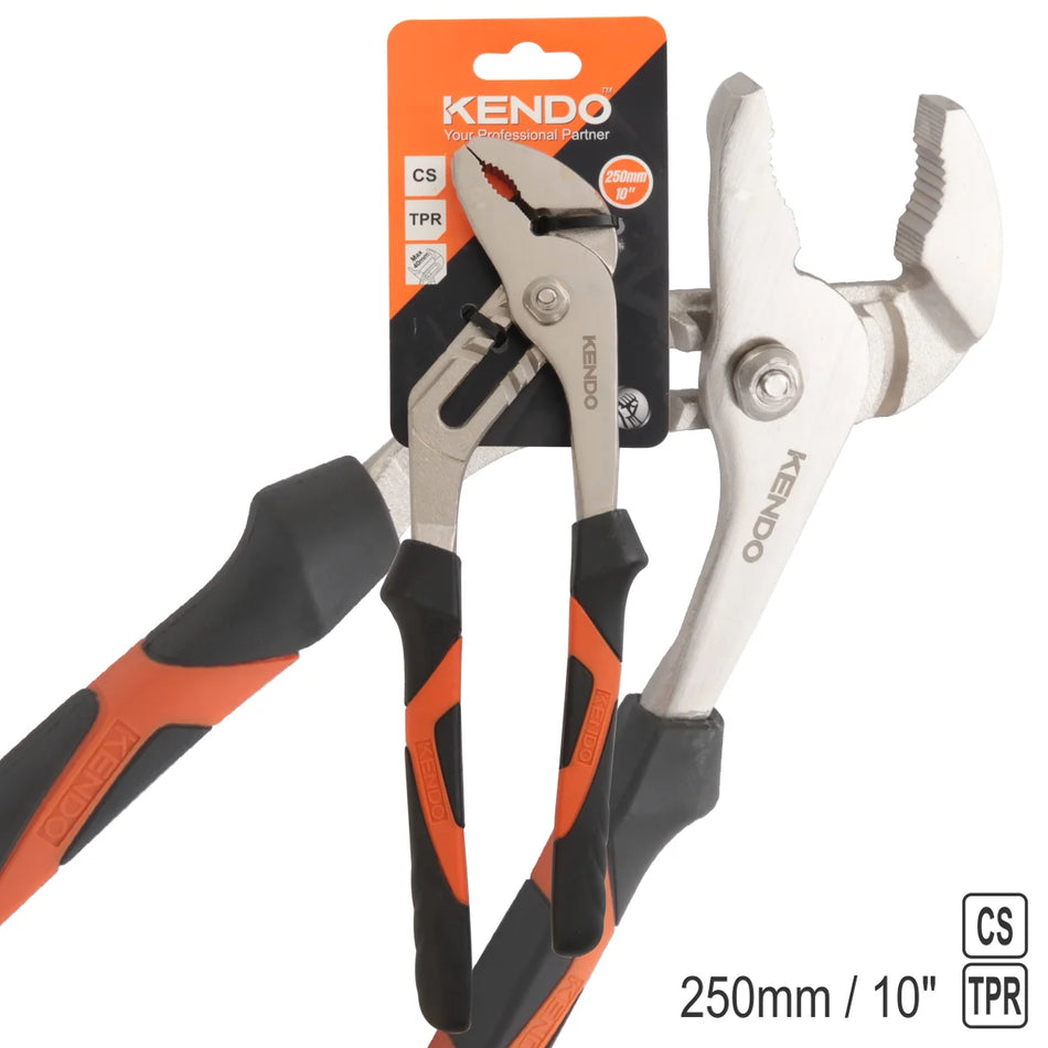KENDO 11407 Water Pump Pliers (A6 Type) 250mm / 10"