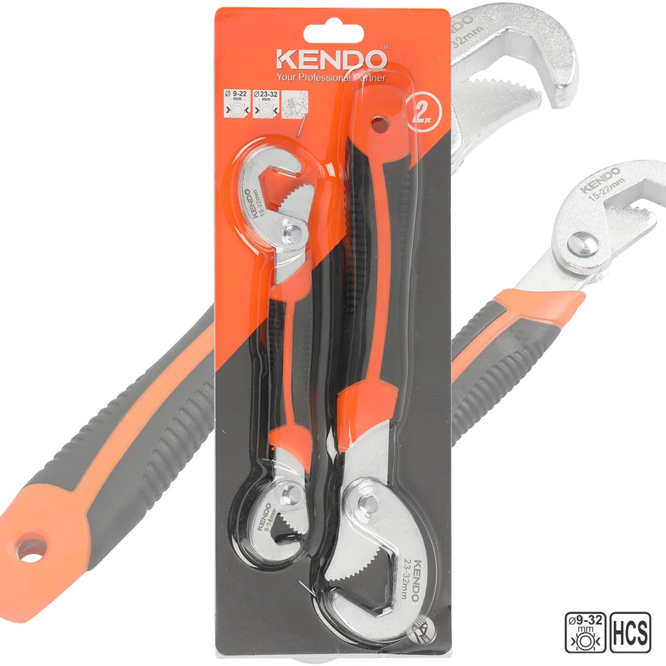 KENDO 15110 UNIVERSAL WRENCH 2PCS