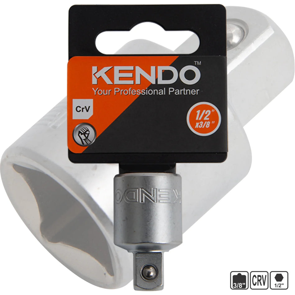 KENDO (203) 17033 Socket Adapter 1/2 (F) x 3/8 (M)