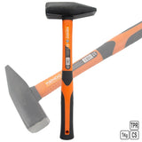 KENDO Machinist Hammer, Fiberglass Handle