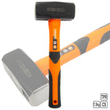 KENDO Stoning Hammer, Fiberglass Handle