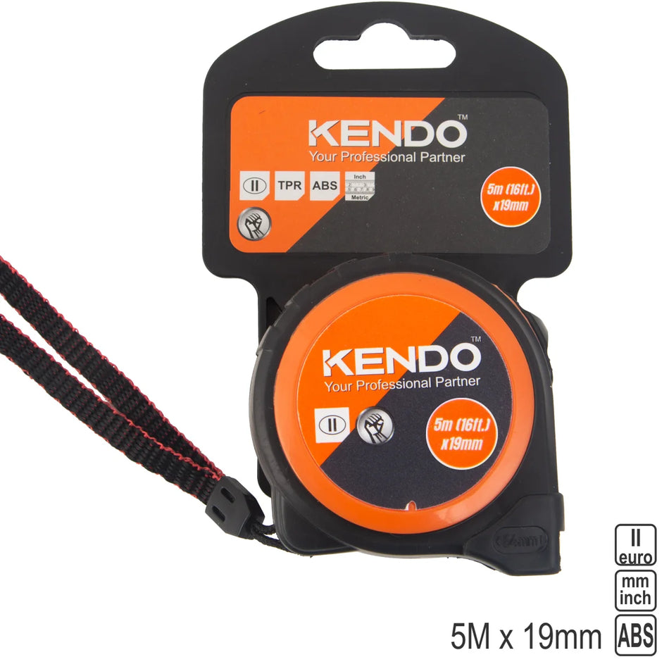 KENDO Metric & Inch Tape Measure
