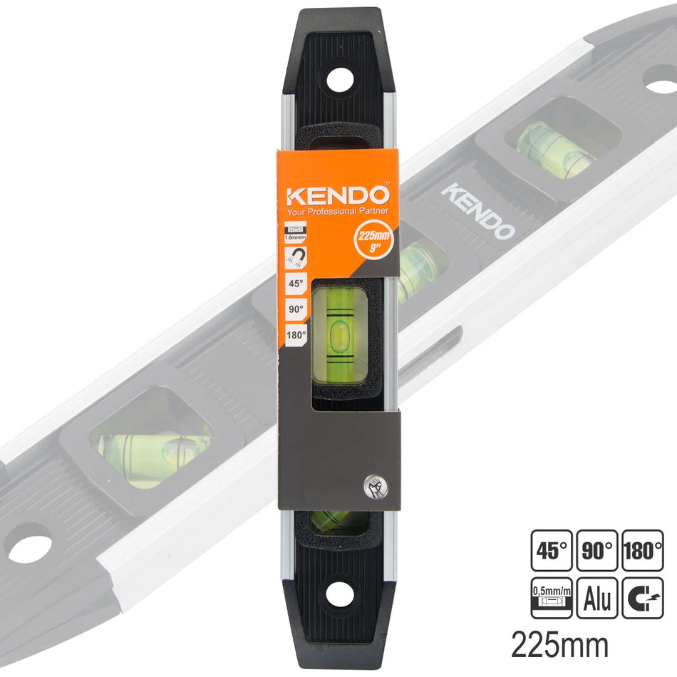 KENDO 35218 Torpedo Level 225mm