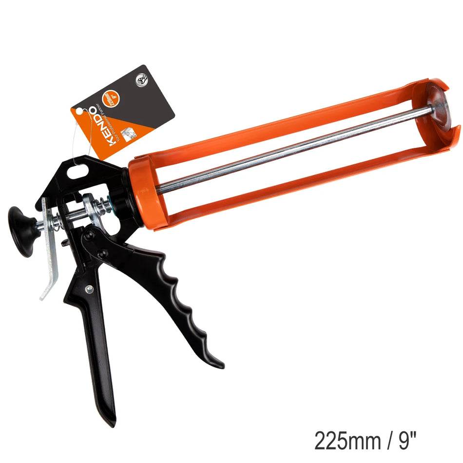 KENDO 45403 Heavy Duty Caulking Gun 225mm/9"