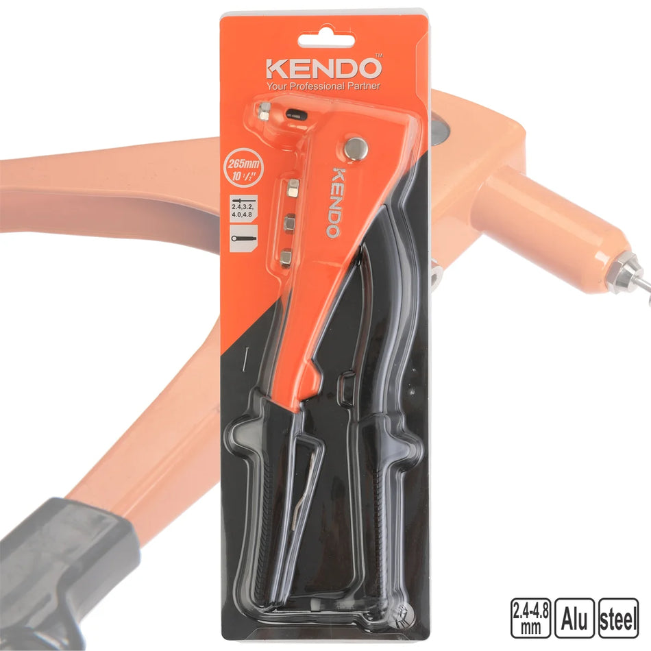 KENDO 45605 Aluminium Hand Riveter 265mm / 10-1/2
