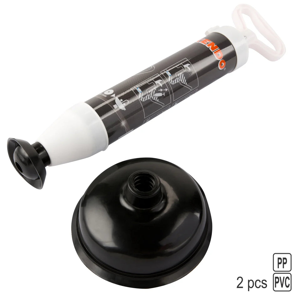 KENDO 50205 2pc Plastic Plug Hole Unblocker Set