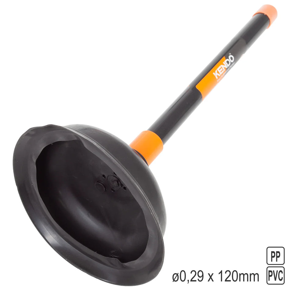 KENDO 50220 Plastic Plug Hole Unblocker 0.29mx120mm
