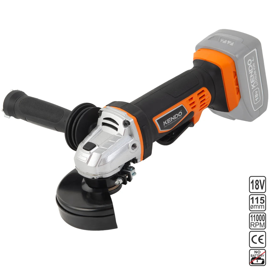 KENDO 96012 ΓΩΝΙΑΚΟΣ ΤΡΟΧΟΣ ΜΠΑΤΑΡΙΑΣ 18V