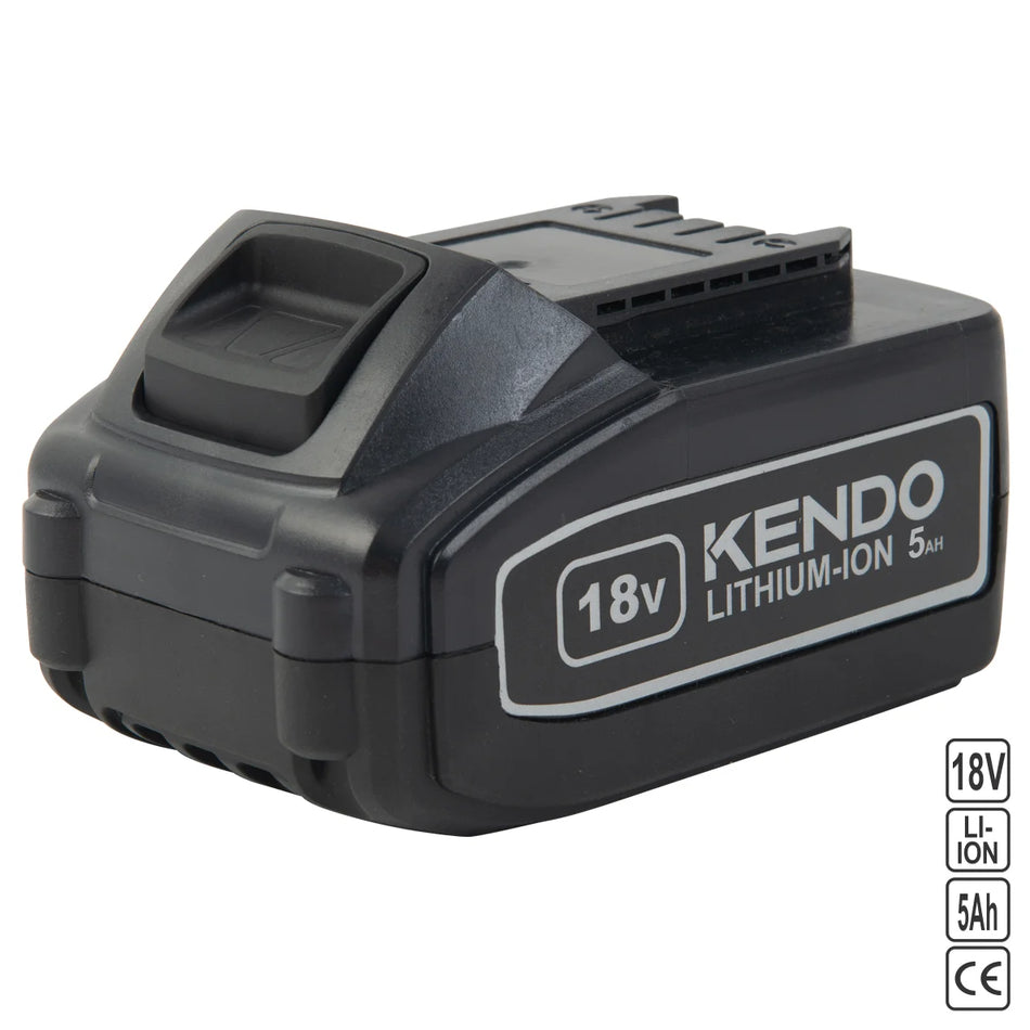 KENDO 96016 ΜΠΑΤΑΡΙΑ ΙΟΝΤΩΝ ΛΙΘΙΟΥ 18V 5.0AH
