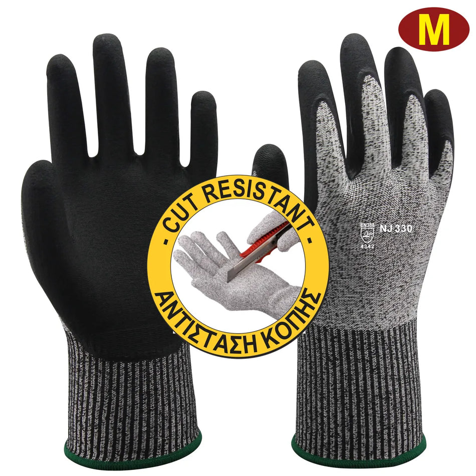 GLOVES Pro-Tekker NJ330-3 NITRILE CUTTING RESISTANT MICRO FOAMING