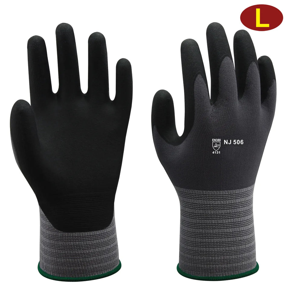 GLOVES Pro-Tekker NJ506 NITRILE WATERPROOF MICRO FOAMING