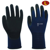 GLOVES Pro-Tekker LX304 POLYESTER WITH BLACK SANDY COATING
