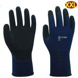 GLOVES Pro-Tekker LX304 POLYESTER WITH BLACK SANDY COATING