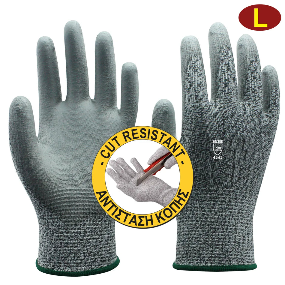 GLOVES Pro-Tekker PE352 CUTTING RESISTANT PU
