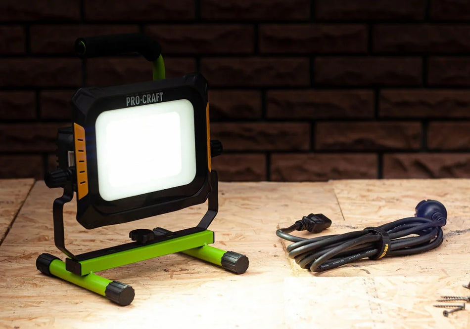 Pro-Craft Cordless LED Floodlight, No Battery - LP20