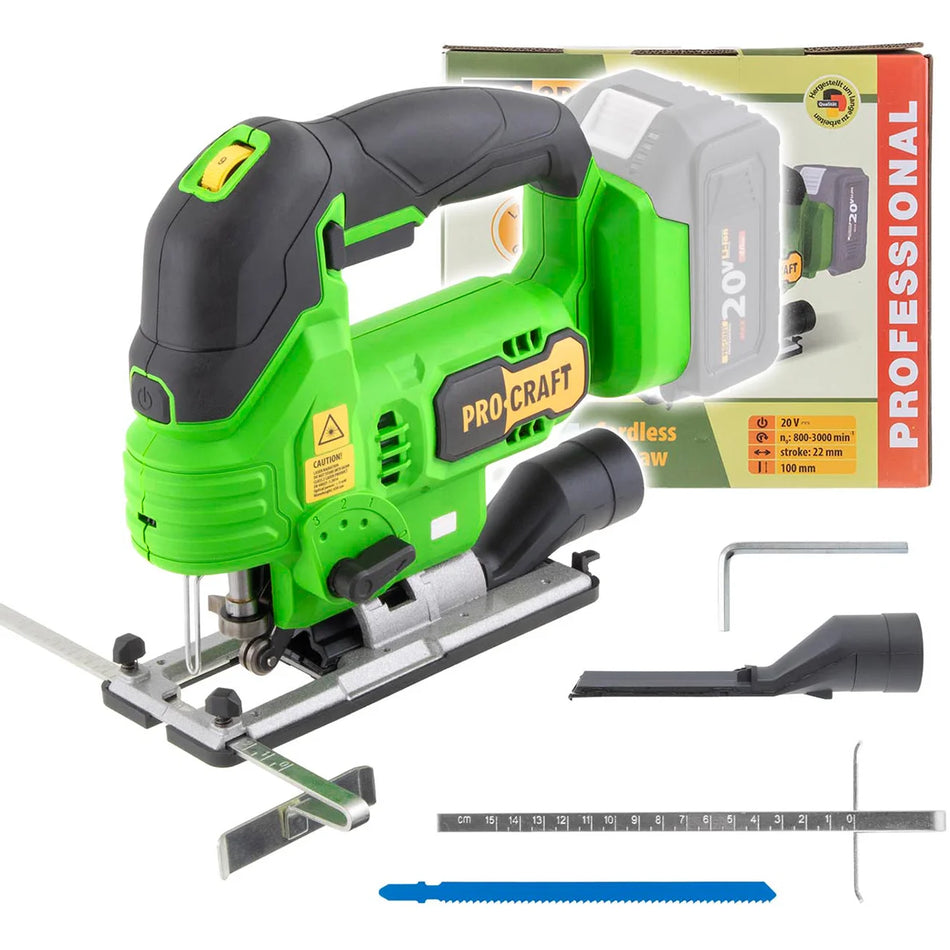 Pro-Craft ST24 20V Cordless Jigsaw with LED Guide