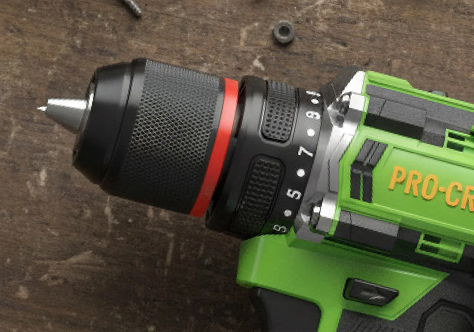 Pro-Craft Cordless Drill- Driver - PA18PROBL