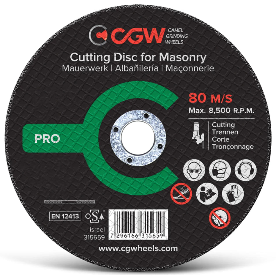 CGW Cutting Discs for Masonry (silicon carbide) - T41
