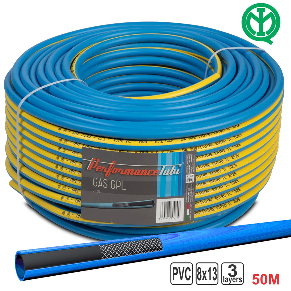 ALMAPLAST GAS Hose GPL Ø8x13mm - 1Μ