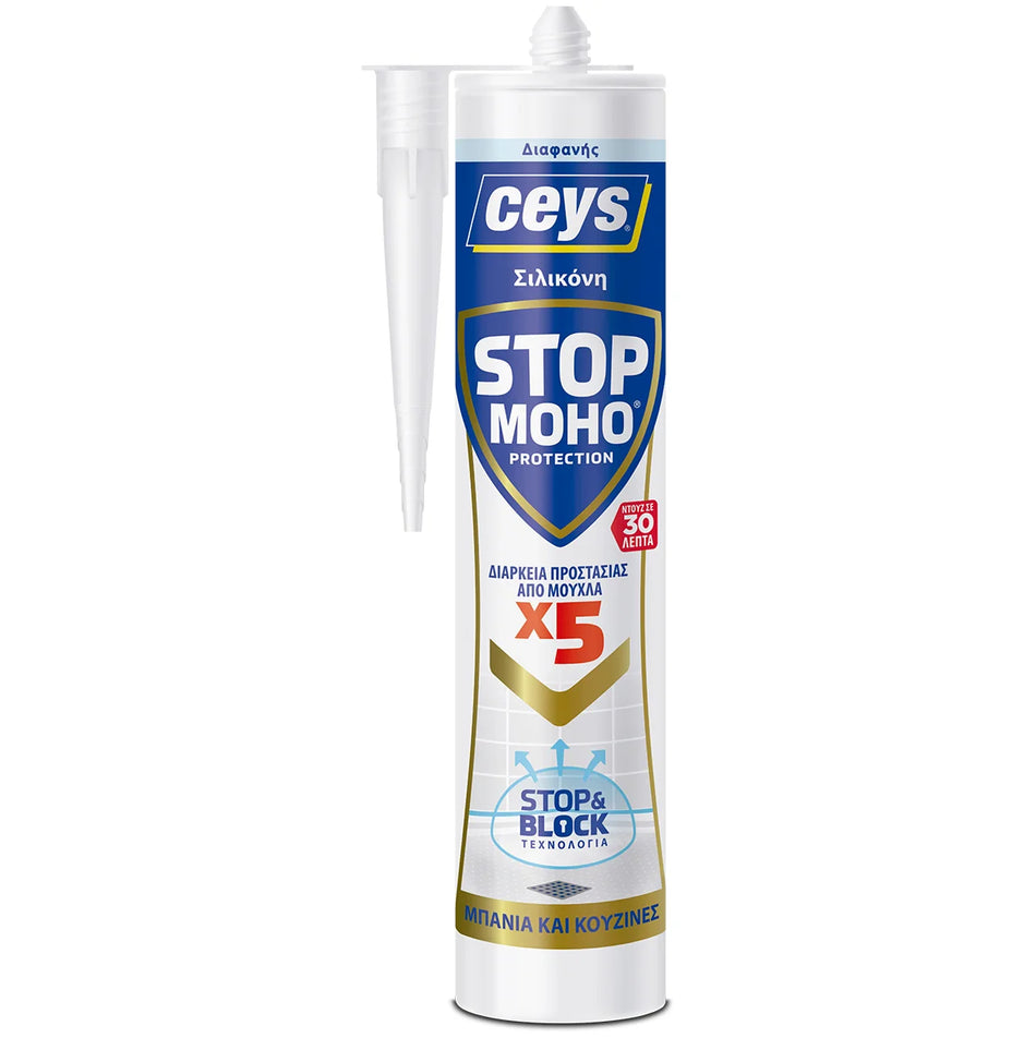 CEYS Bath & Kitchen Silicone - Transparent - 290ml
