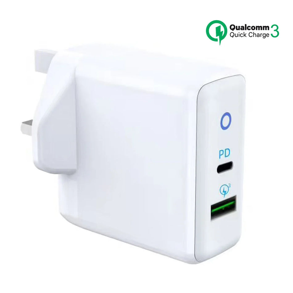 Φορτιστής USB 2 θυρών 38W, 7,2A - 10L