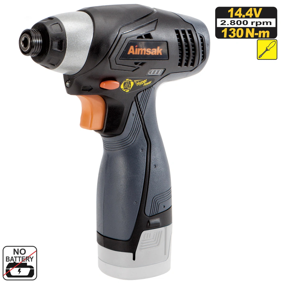 AIMSAK AI414MI PLUS, 14.4V IMPACT DRIVER (2.0Ah)