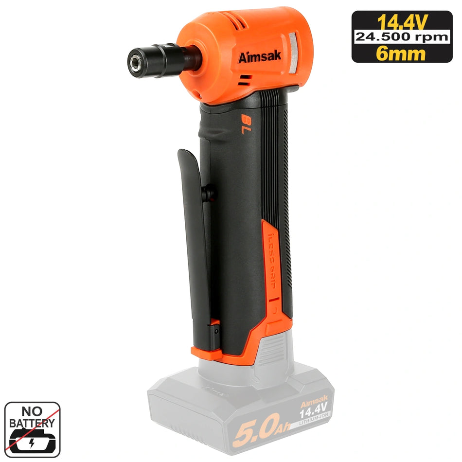 AIMSAK TOOLS BL14DGA - 14.4V MINI ANGLE GRINDER (5,0AH)