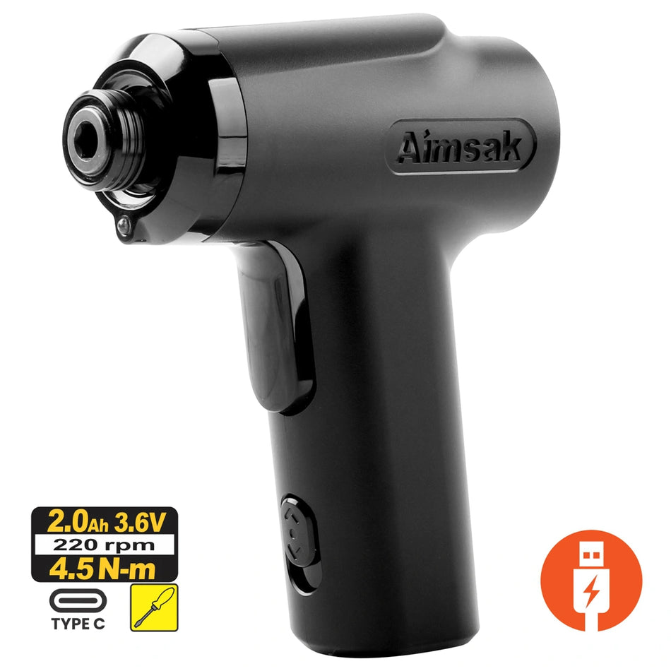 AIMSAK TOOLS AIMINI - 3,6V SCREW DRIVER (2,0AH) TYPE C