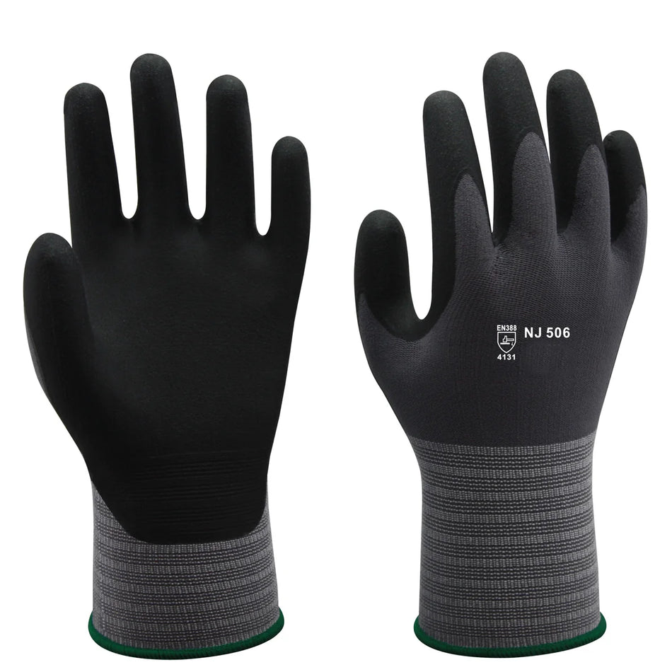 GLOVES Pro-Tekker NJ506 NITRILE WATERPROOF MICRO FOAMING